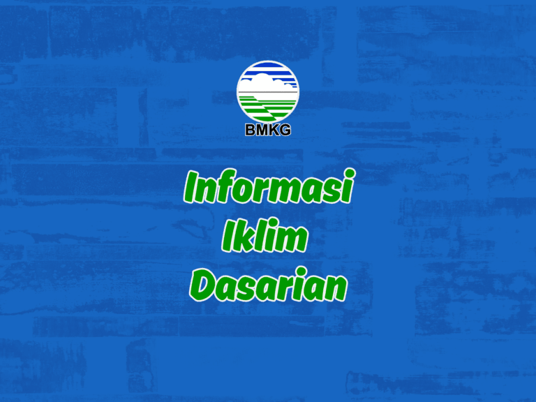 Publikasi Informasi Iklim Dasarian I Januari 2026